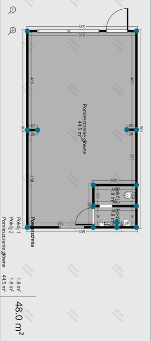 Wynajmę Lokal 48m2 w centrum miasta - idealna lokalizacja