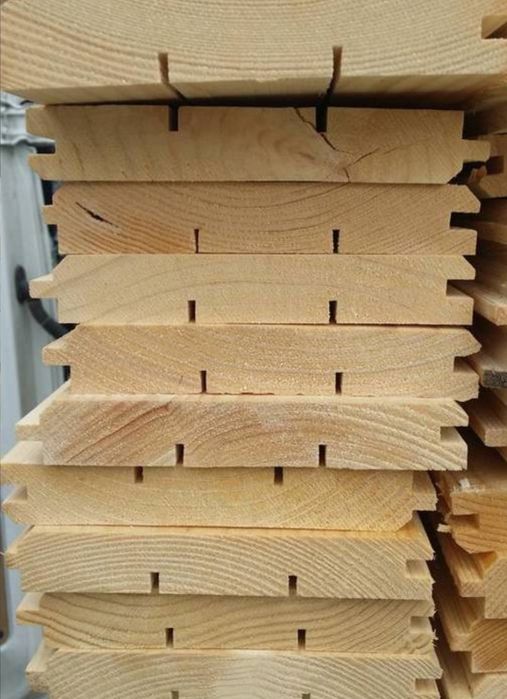 Deska tarasowa elewacyjna podłogowa heblowana półbal boazeria podbitka