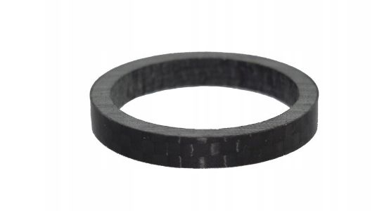 Neco 5mm 28,6 1.1/8 podkładka steru carbon karbon carbonowa karbonowa