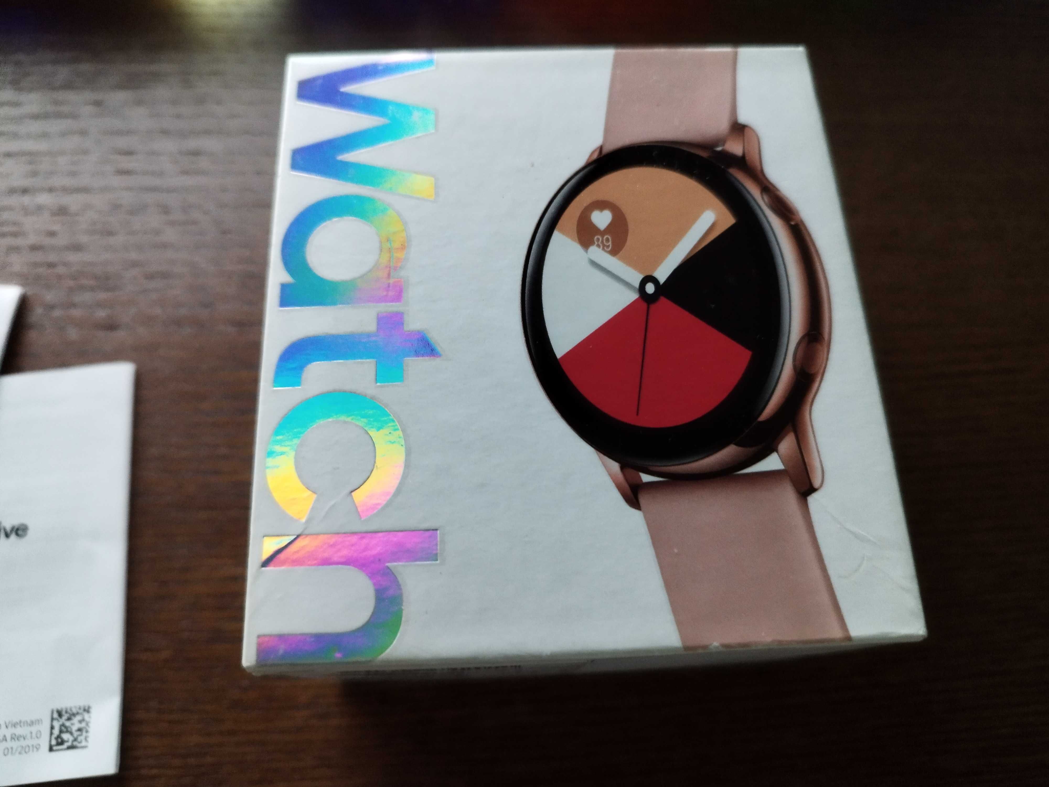 Smartwatch Samsung Active SM-R500 rose gold (NÂO LIGA)