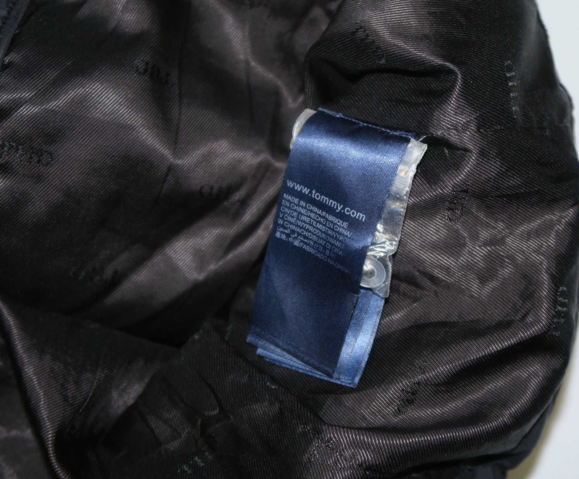 Kurtka Tommy Hilfiger płaszcz puchowy kurtka z futerkiem M