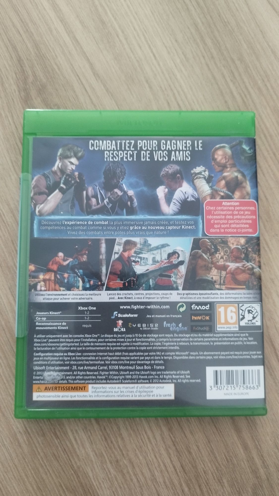 Gra Fighter Within Xbox one