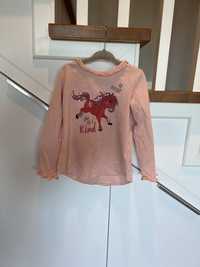 Bluzka różowa konik cocodrillo rozmiar116