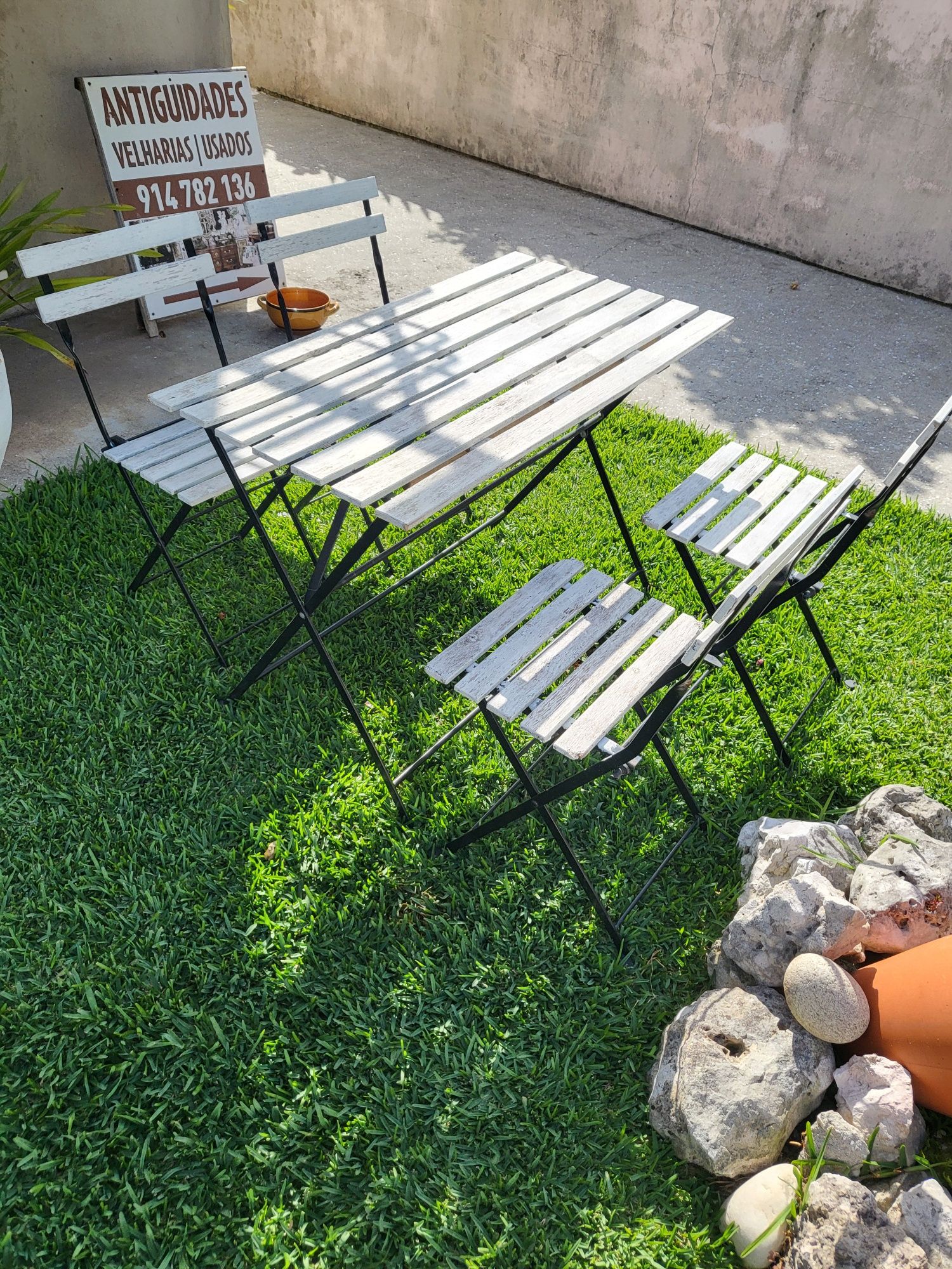 Mesa de jardim top