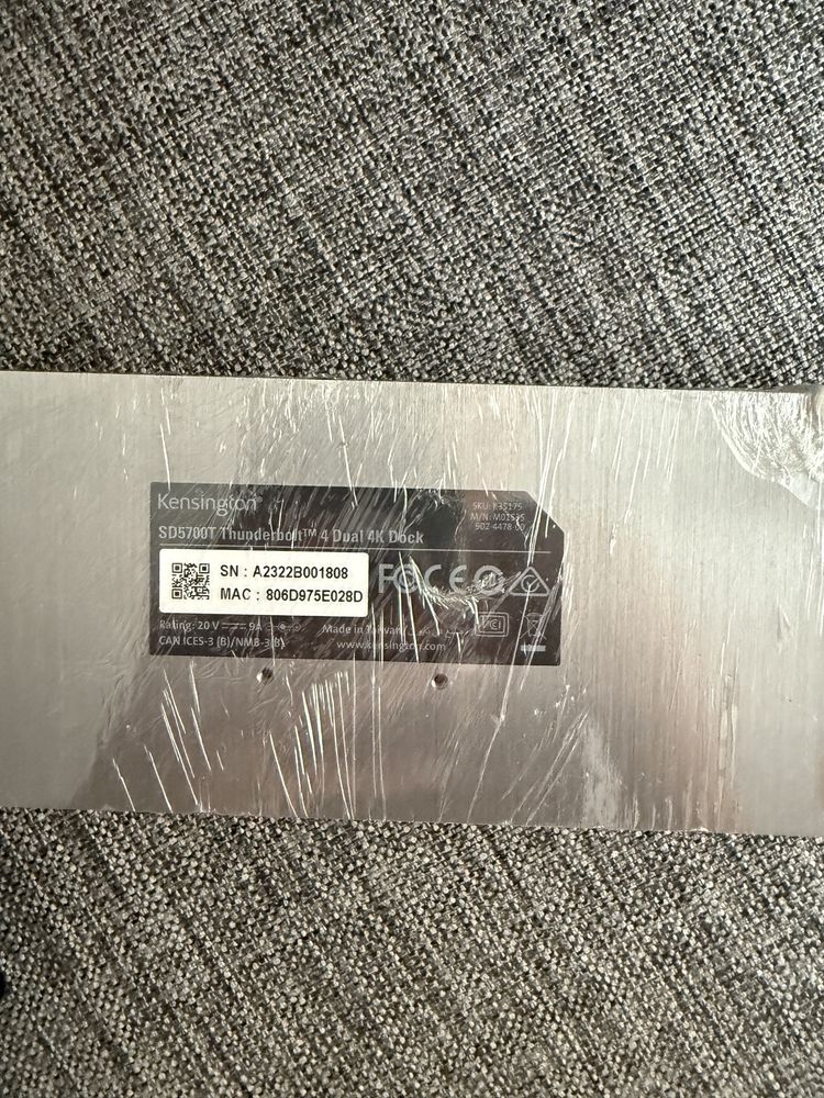 Stacja dokująca Kensington SD5700T Thunderbolt™ 4