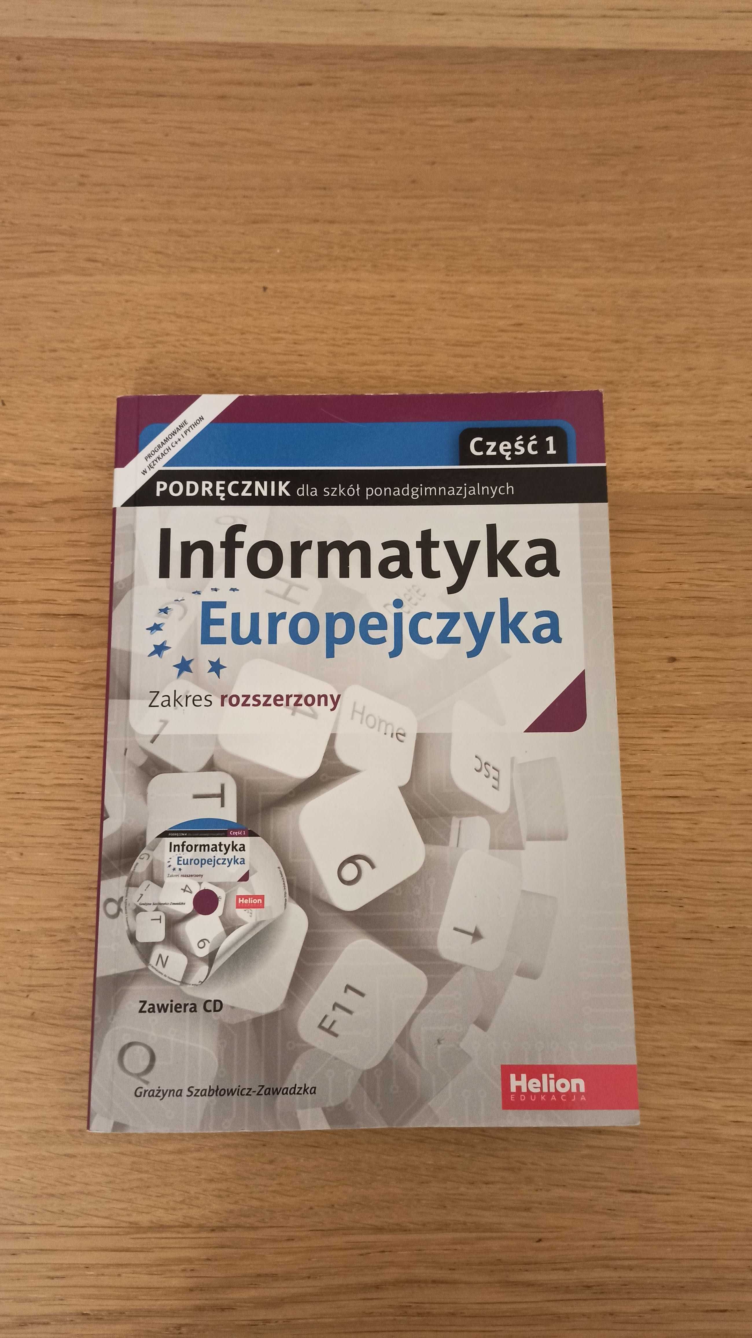 Informatyka Europejczyka - zakres rozszerzony