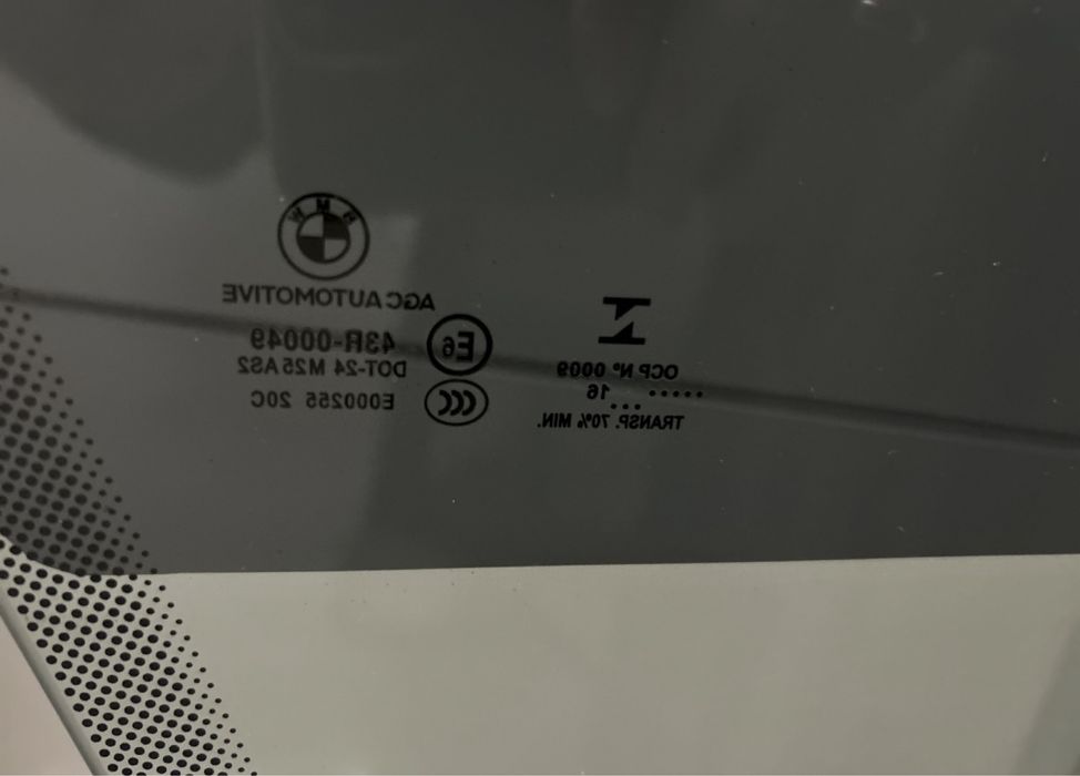 Скло передній лівий bmw 4 gran coupe f36 2016 - оригінал 7309733