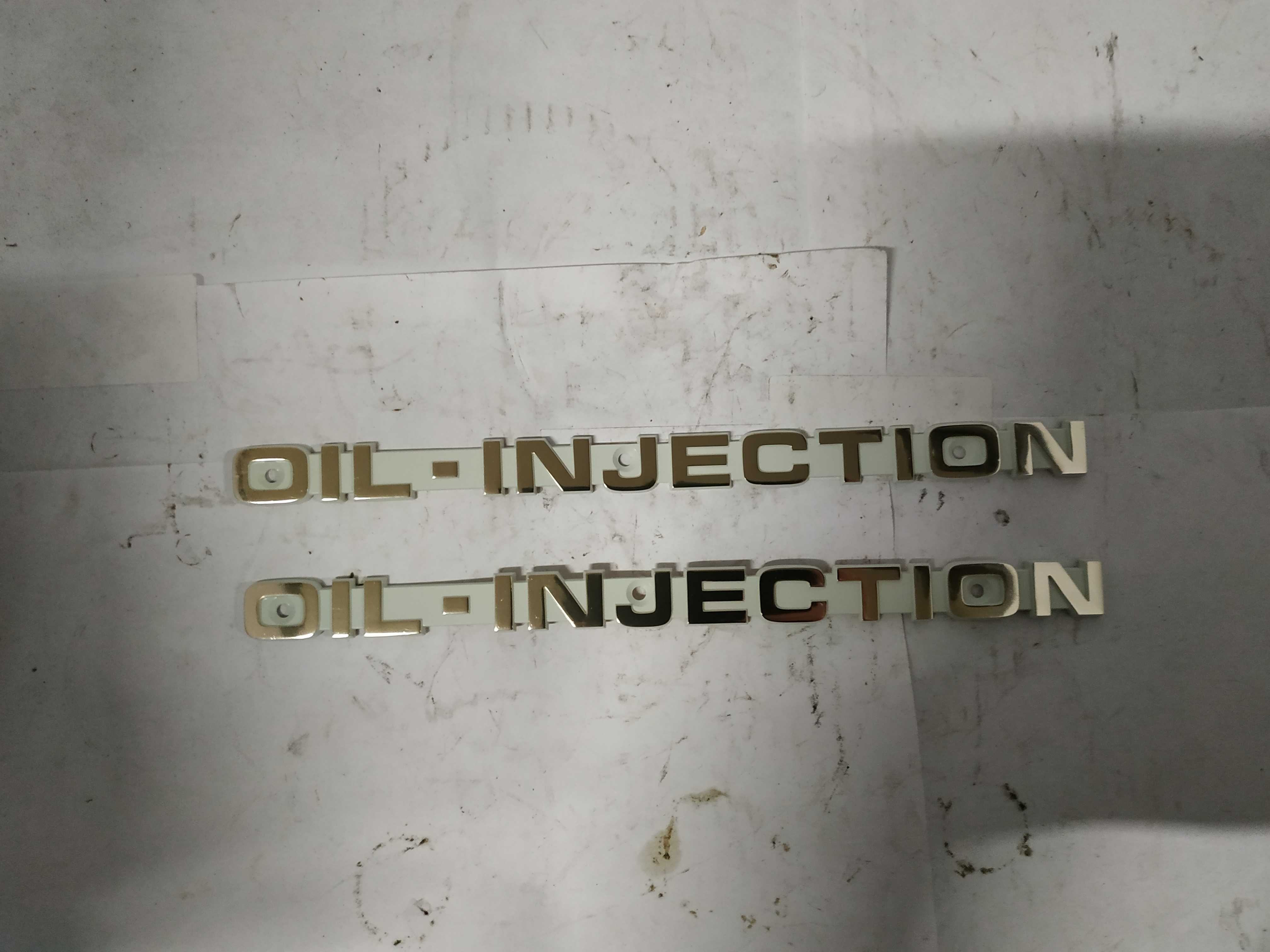 Znaczek Emblemat Suzuki Oil injection 115 HP Nowy