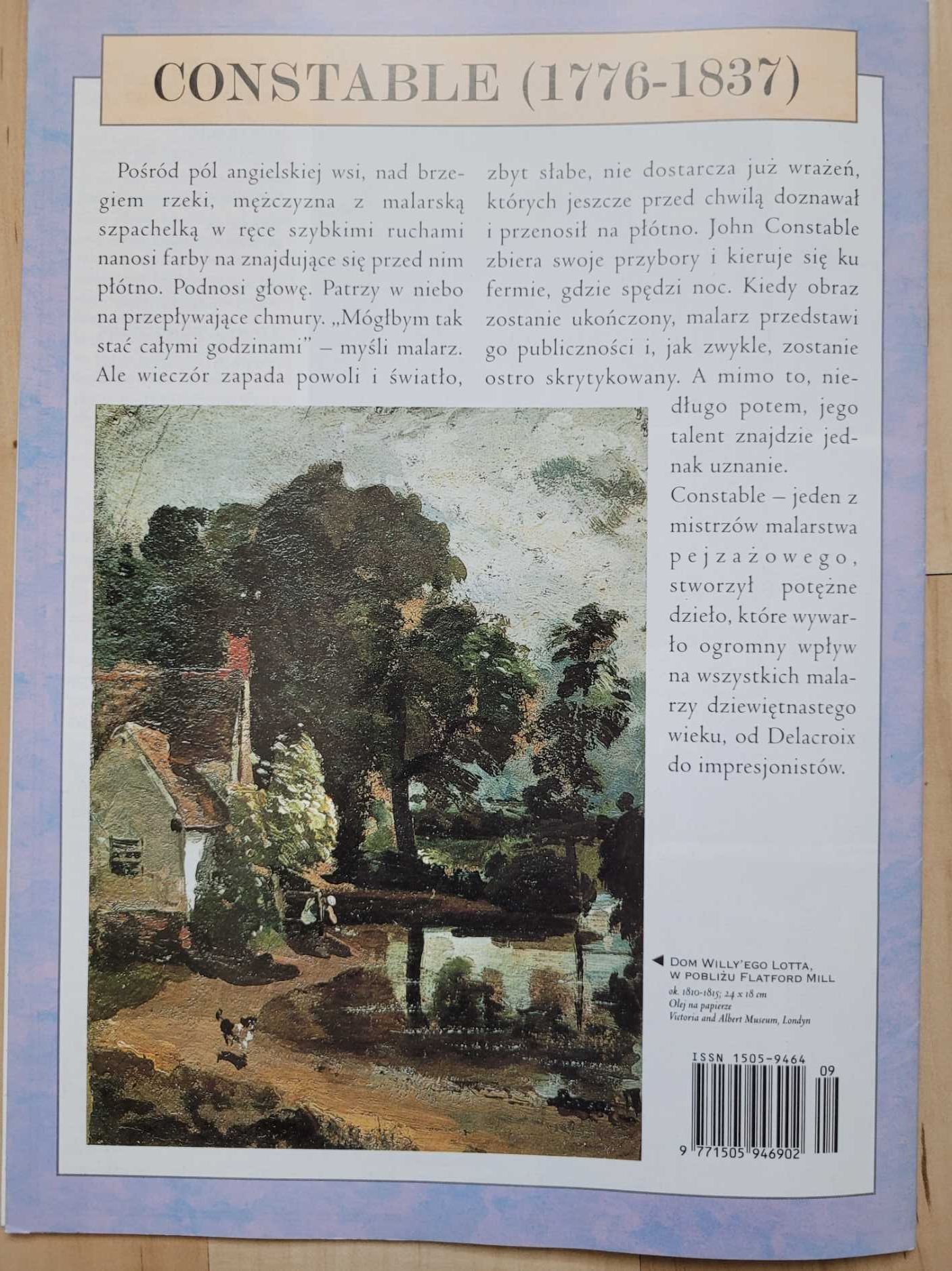 Wielcy Malarze - Johna Constable