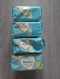 4 paczki pampers premium care 1 ,26 sztuk