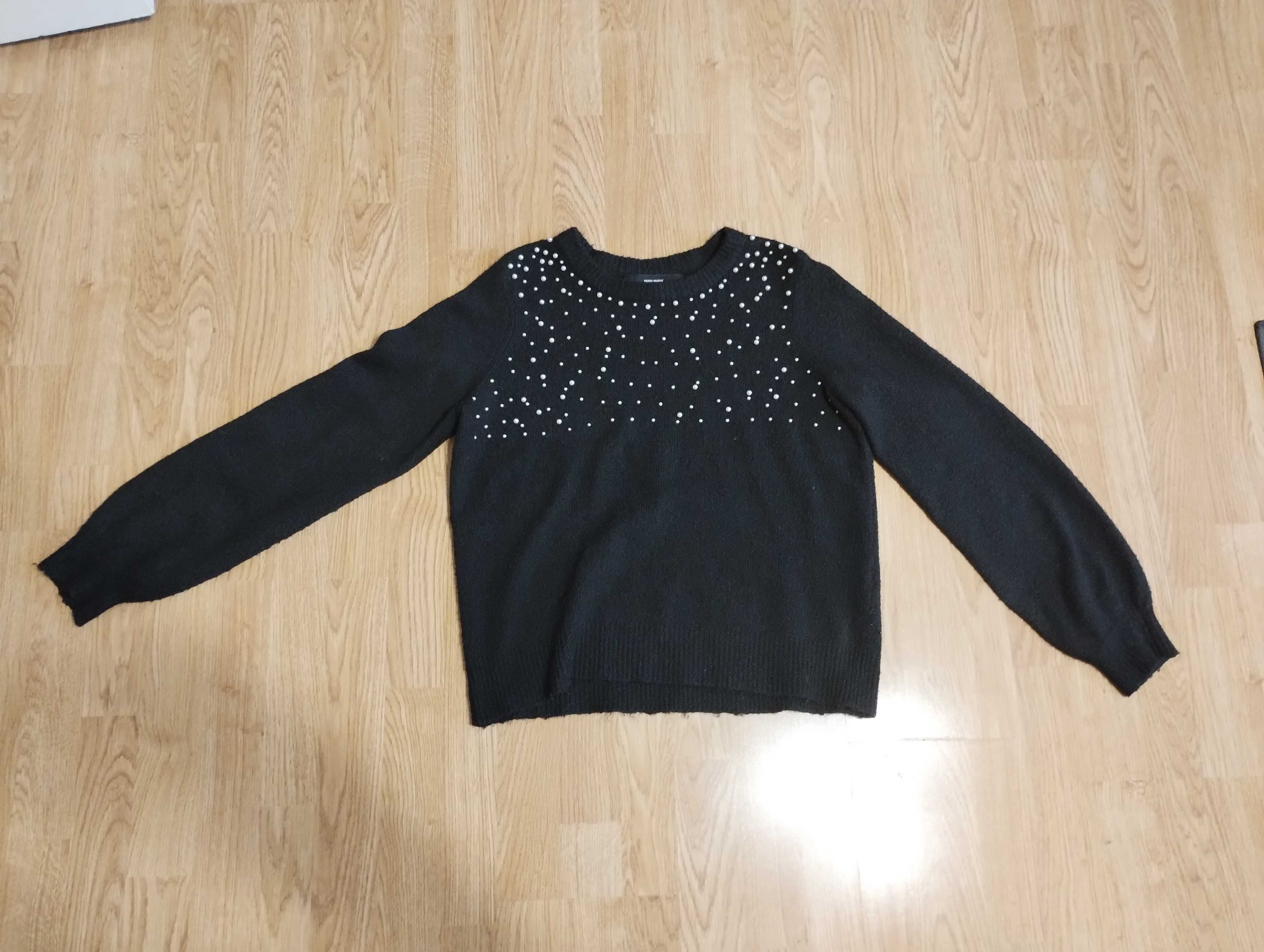 Sweter damski czarny 40 lub L