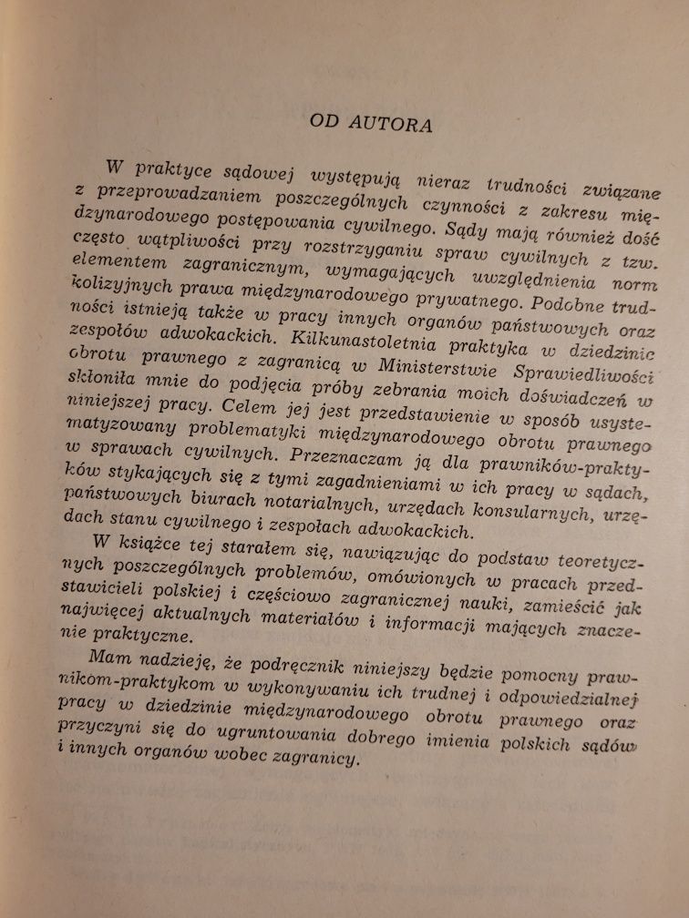 E.Wierzbowski Międzynarodowy obrót prawny w spr.cywilnych 1971 WP
