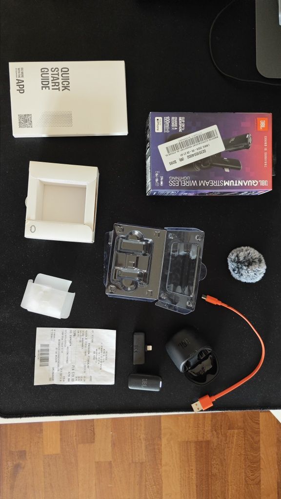 Mikrofon JBL Quantum Stream Wireless Lightning