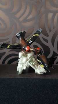 Figurka Goebel ptaki z porcelany  szczygły