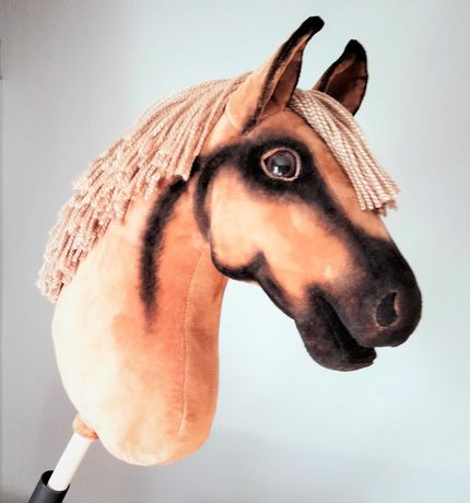 Hobby Horse realistyczny jasny kasztan - gotowy w tydzień