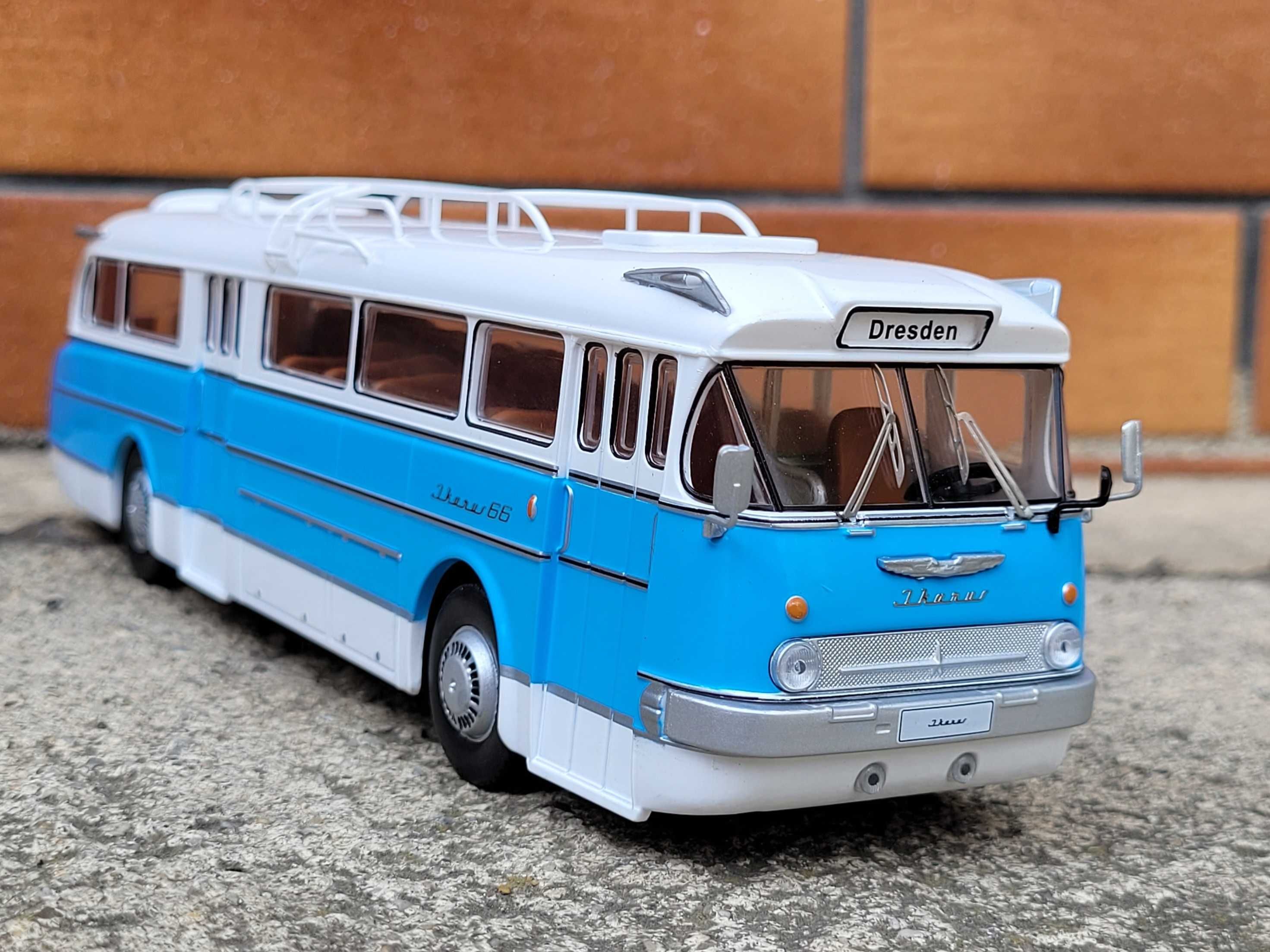 Ikarus 66 Dresden kolekcja autobusów 1:43 26 cm Autobus Autokar PKS