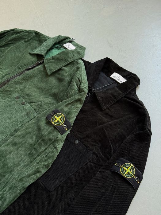БЕЗ ПЕРЕДПЛАТИ: Рубашка-овершот stone island