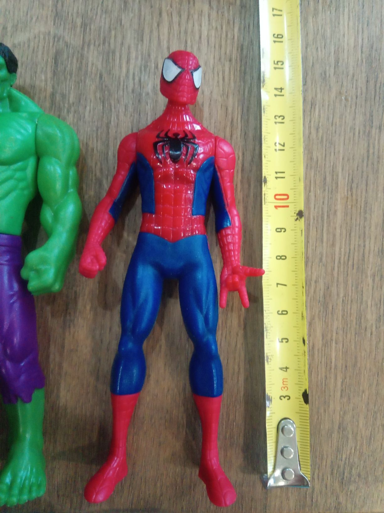 Figurki Hulk Spider Man Batman 3 sztuki kolekcja