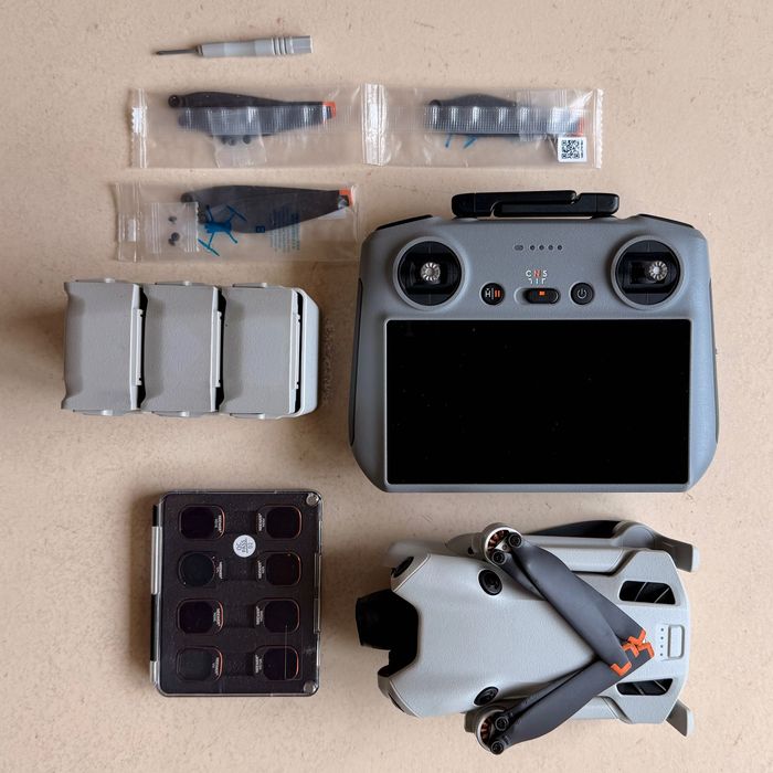 DJI Mini 3 Pro Drone + Fly More Combo + Filtros ND + Bateria Extra