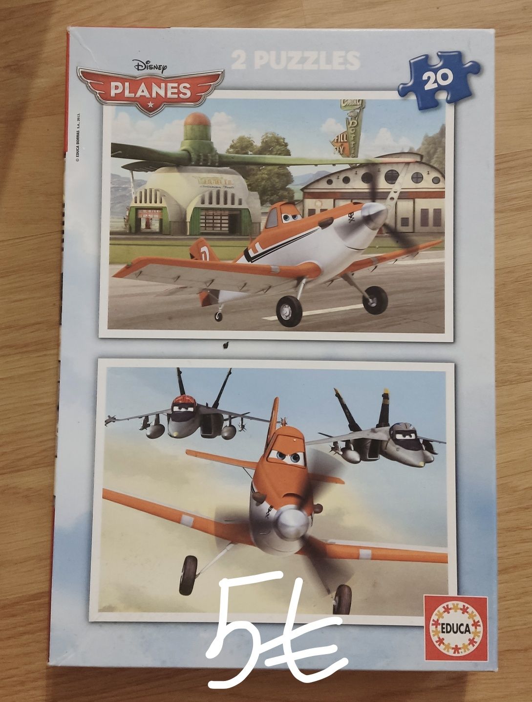 Puzzle 5 caixas Disney