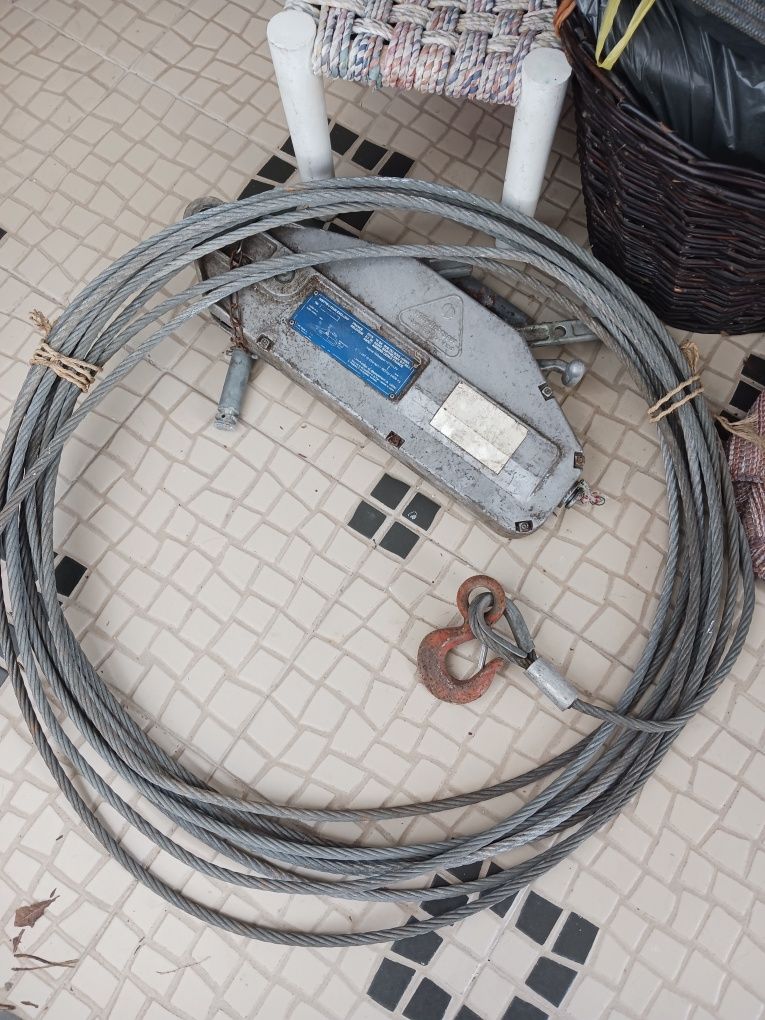 Tirfor 1600kg + cabo de aço