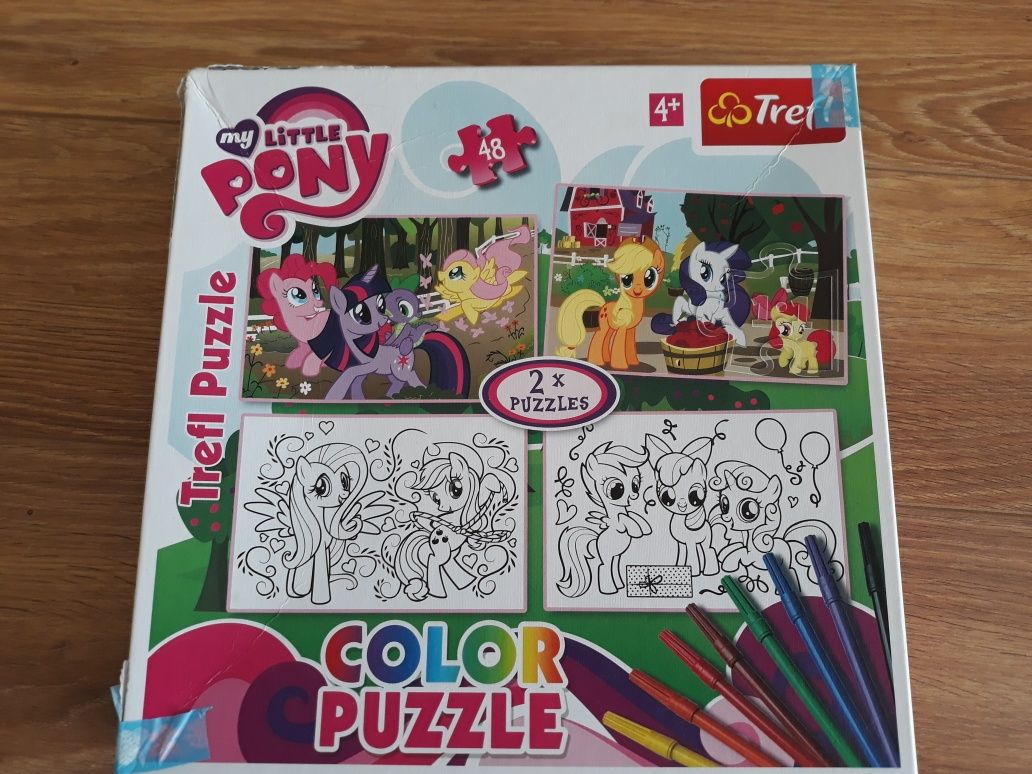 Puzzle My Little pony oraz księżniczki Disney