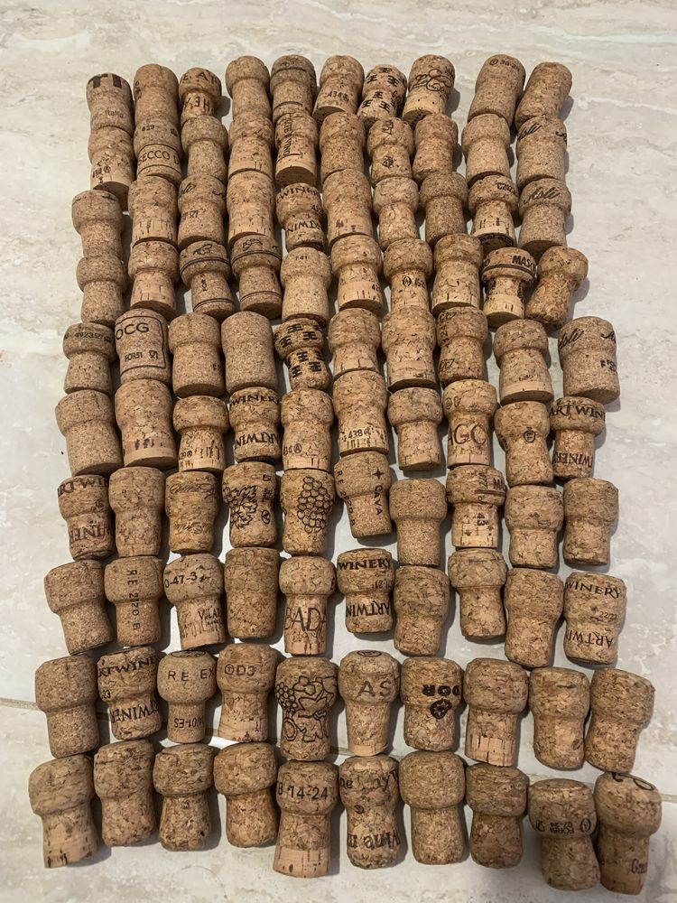 Коркові пробки натуральні 150 грн/100штук