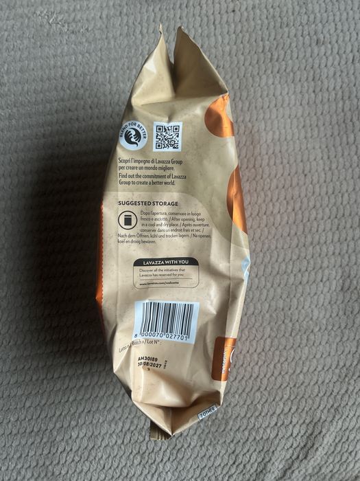 Kawę Lavazza Caffè Crema Gustoso