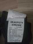 Skarpety wojskowe zimowe i letnie MON