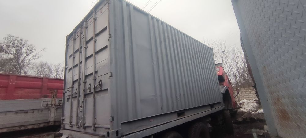 Продам морской контейнер 20 футов HC  р.2,45*2,6*5м б/у.