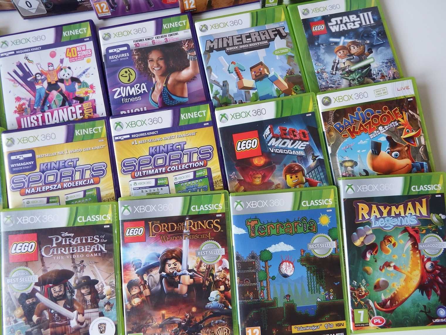 XBOX 360 LEGO STAR WARS 3 gry dla dzieci oraz na KINECT XBOX 360