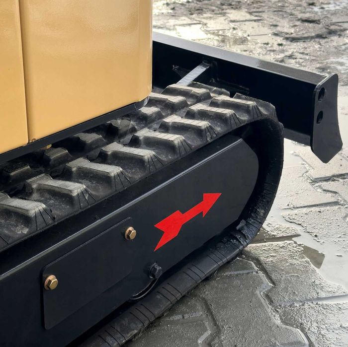 Minikoparka Meyer EX10 - skrętne ramie - JCB CAT CASE KOMATSU