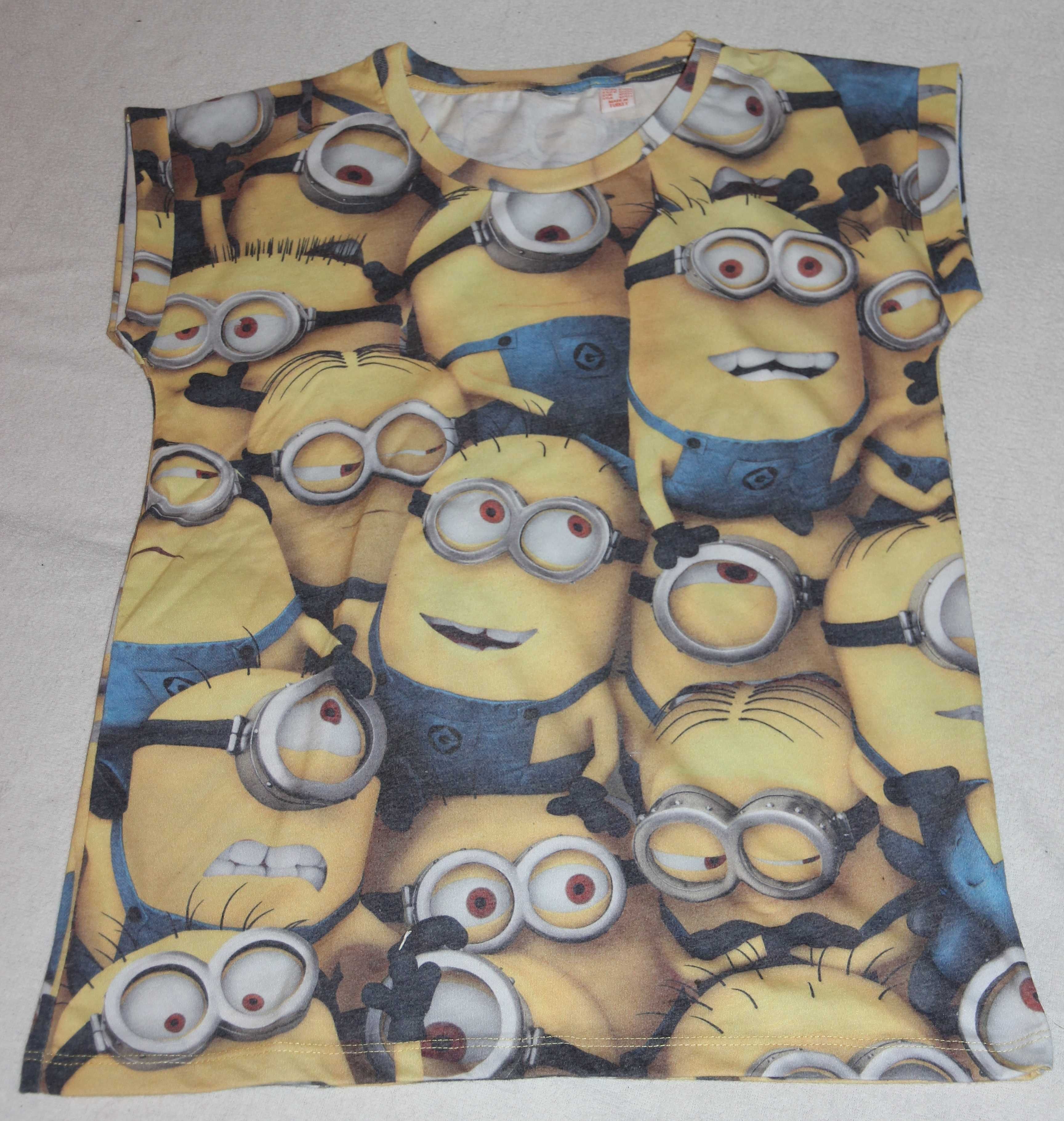 Bluzka  w  Minionki dziewczęca dla 12/13 latki