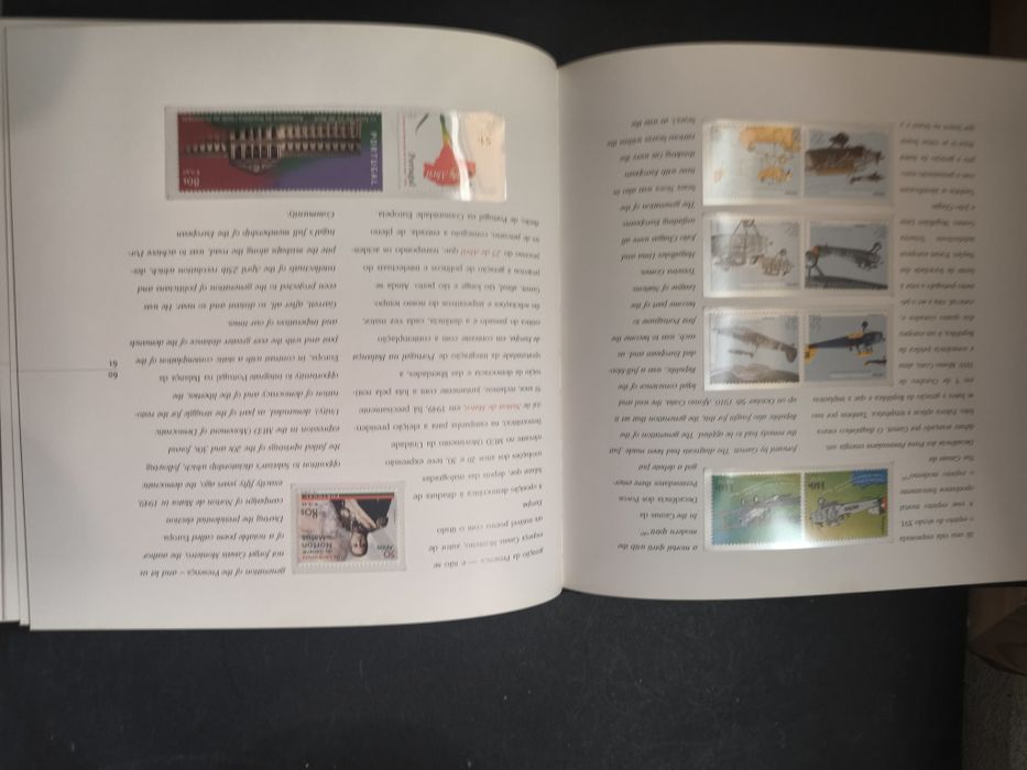Livro 1999 Portugal em Selos Stamps Garrett.
Capa do álbum de selos de