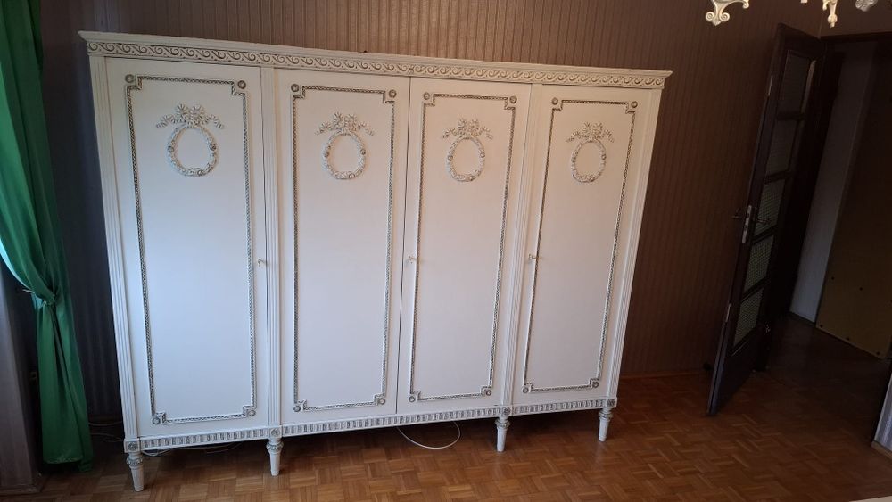 Meble sypialnia piękne, stylowe Ludwik,