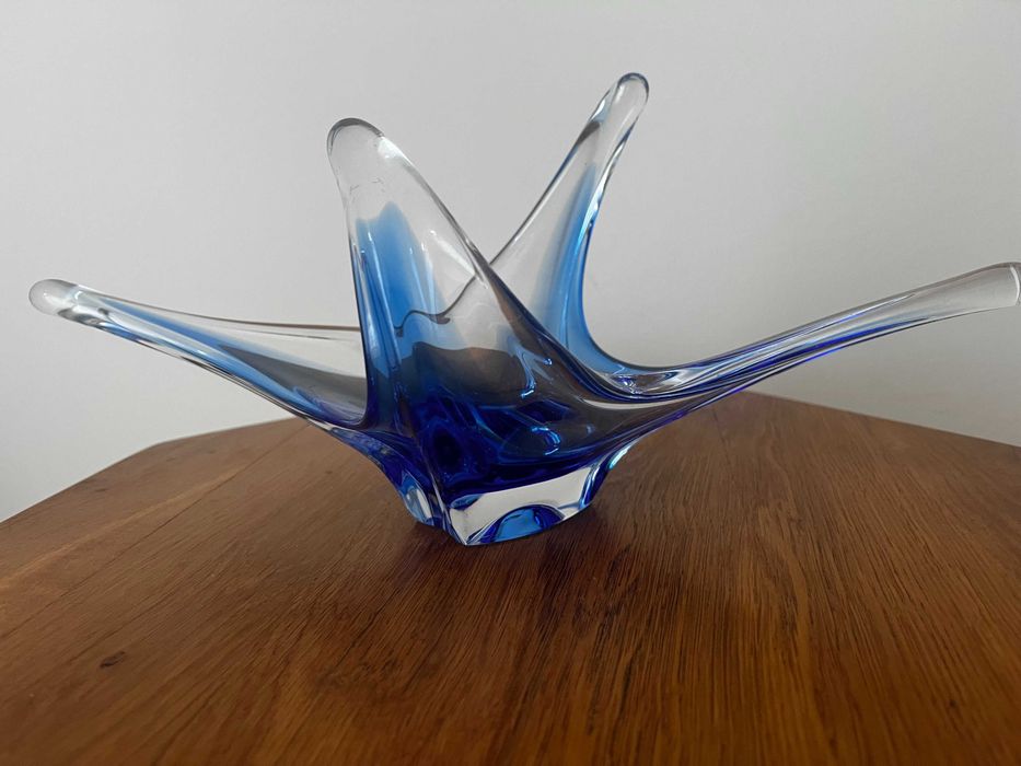 Czeski szklany wyrób artystyczny