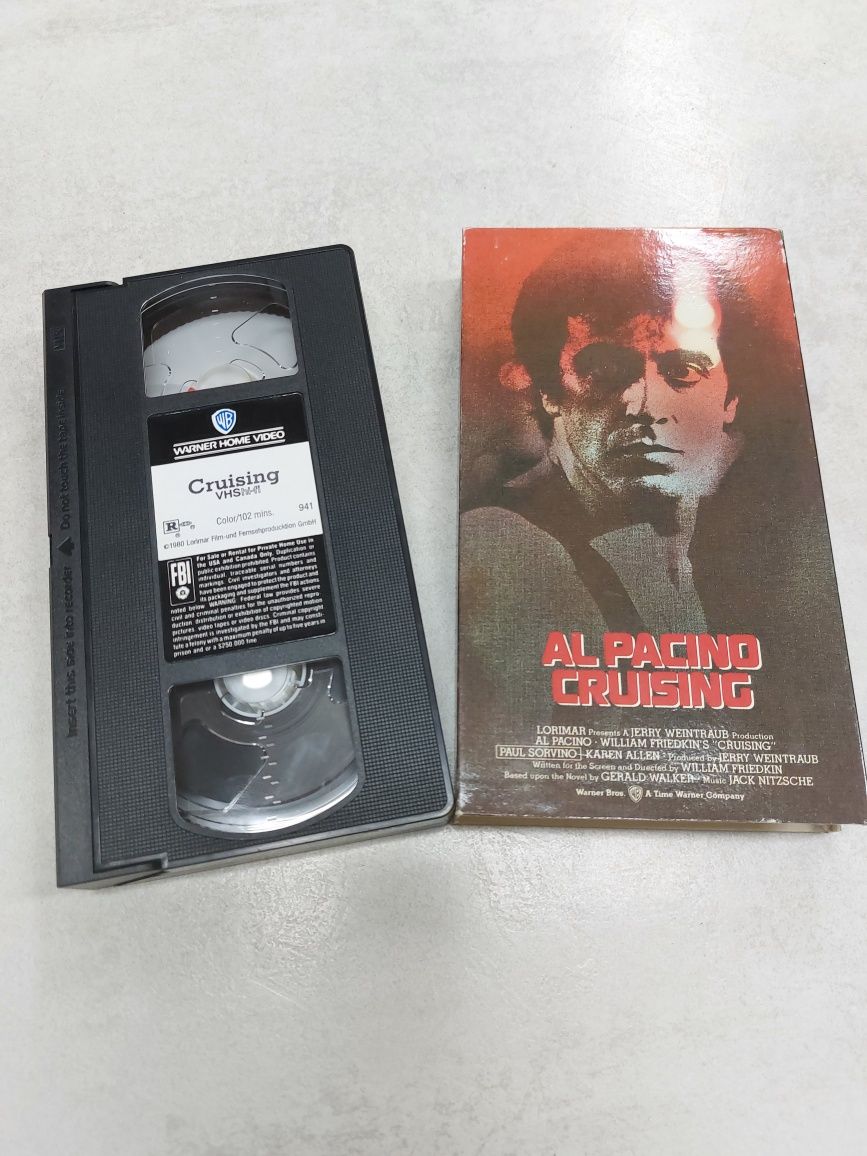 Cruising. Al Pacino. Kaseta Vhs