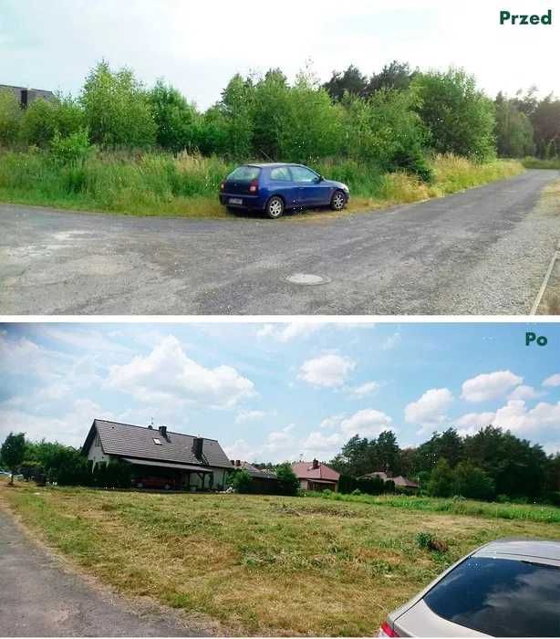 Wycinka Drzew Przycinka Czyszczenie Działek Rębak Cięcie Drewna