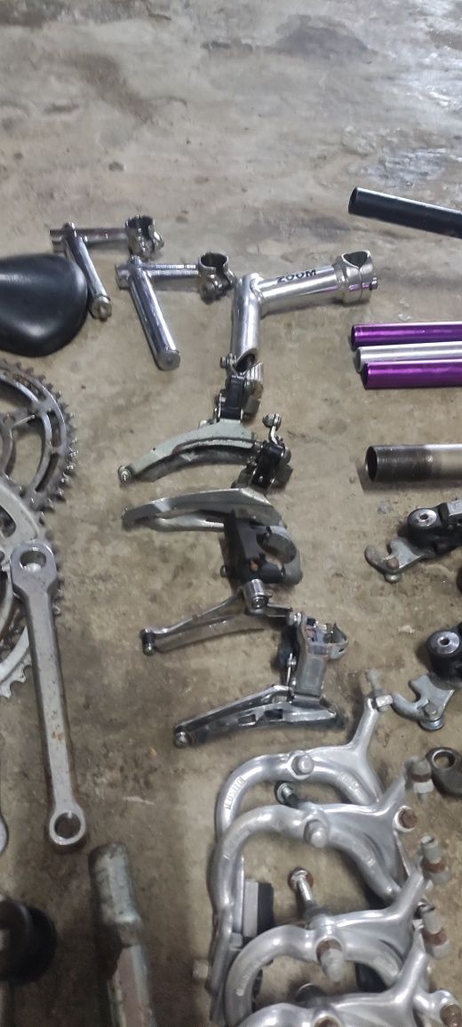 Bicicleta peças desocupar