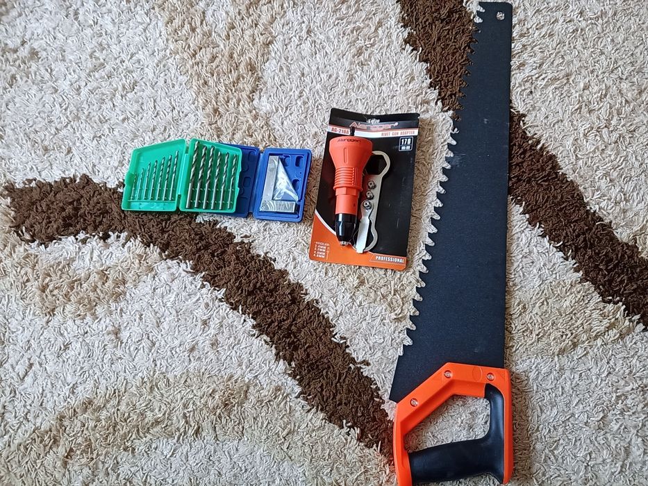 Новый Заклепочник шуруповерт набор сверл ножовка пенобетон угольник