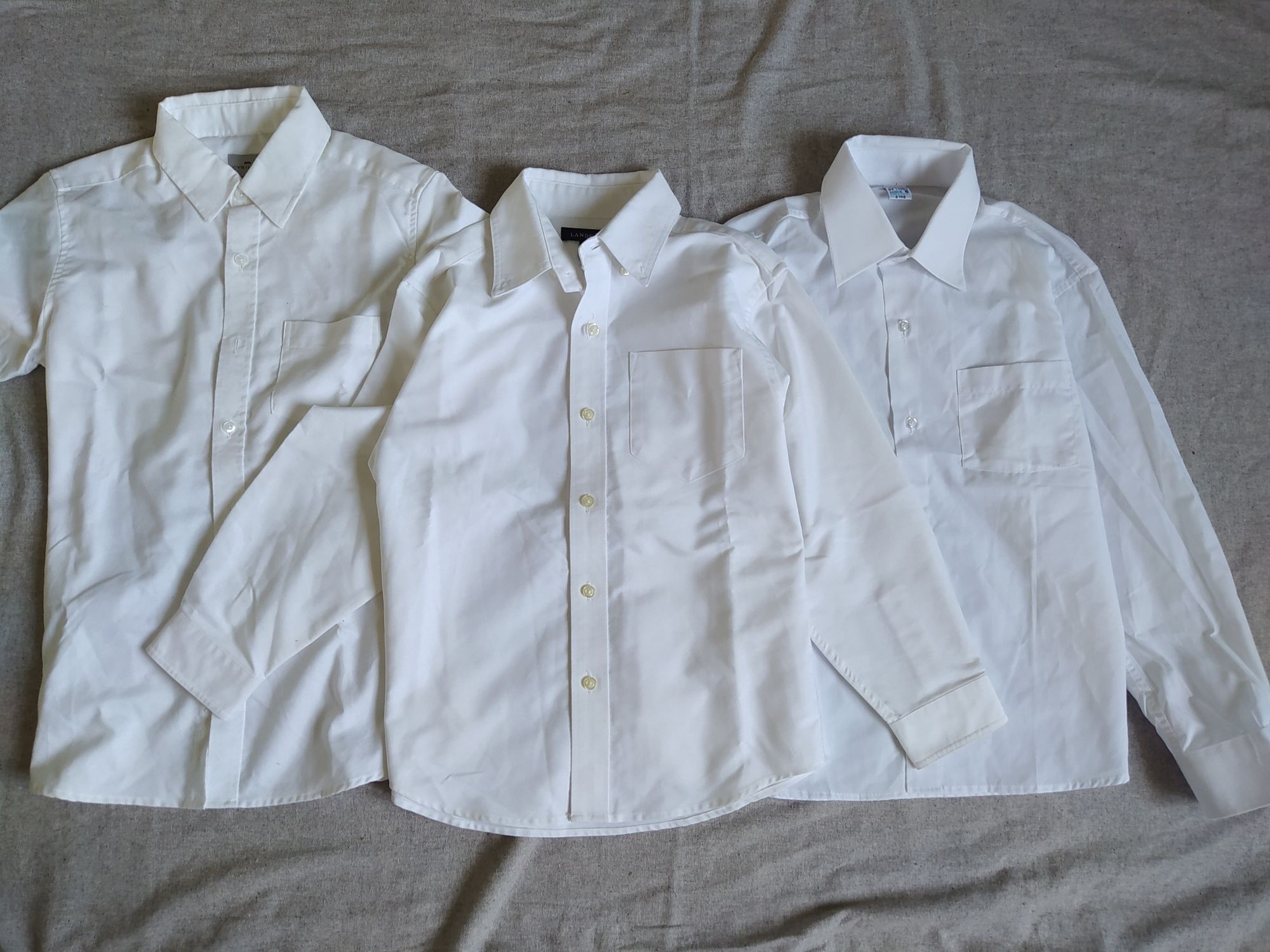 Школьная рубашка белая  сорочка до школи 6-9