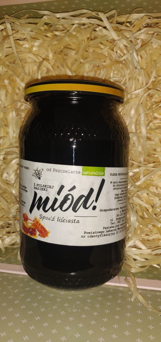 Miody gatunkowe z własnej pasieki
