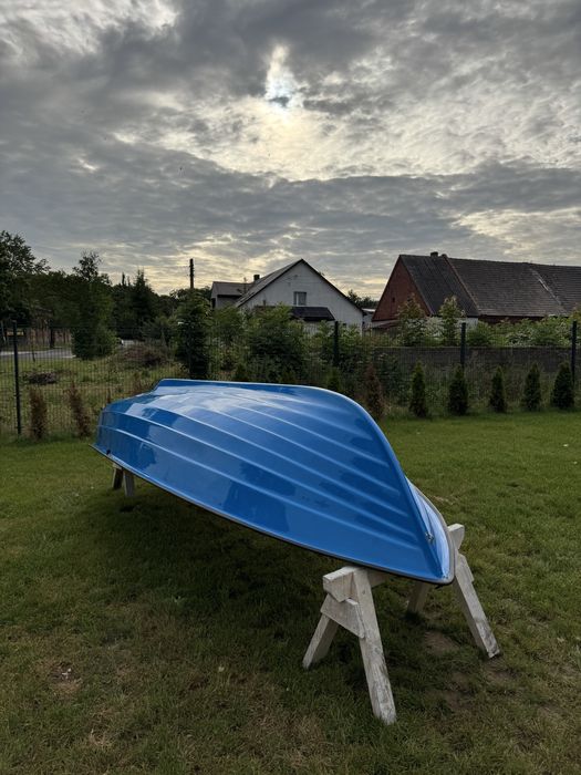 Wysoka 380x155cm łódka łódź łódki łodzie lodka lodz wiosłowa wędkarska