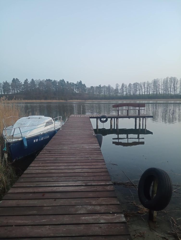 Domek z linia brzegowa Wrony k. Giżycka