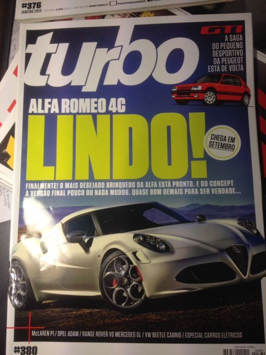 Revistas Turbo de vários anos