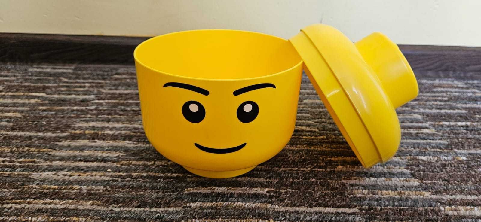 Lego pojemnik duża głowa