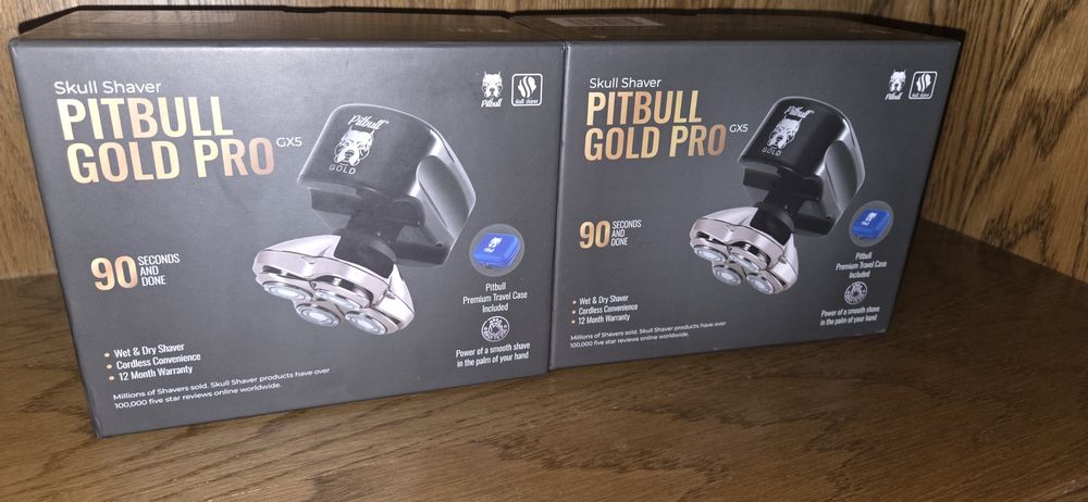 ЕлектроБритва PitBuLL Gold Pro  для гоління   голови/Лиця