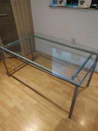 Stół szklany wymiary: 160x90x73