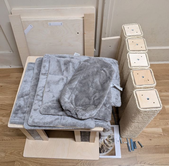 Natural Paradise Drapak Sufitowy dla Kota Orchid Vanda do275cm WYSOKIu