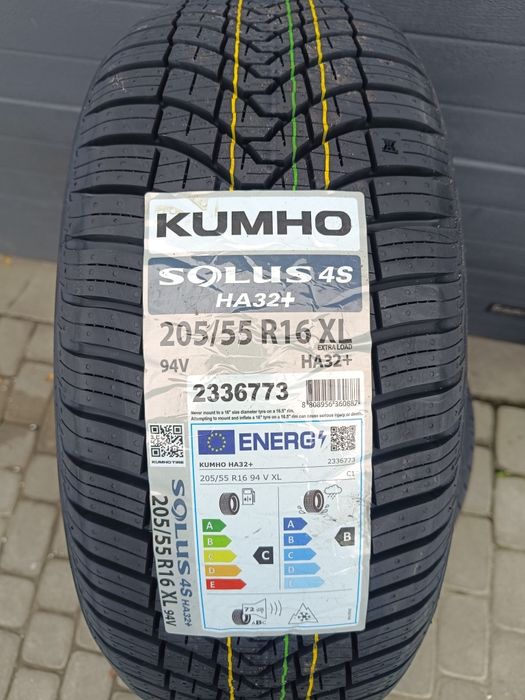 Nowe całoroczne Kumho 205/55/16